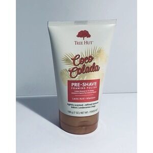 Tree Hut Coco Colada Pre-Shave Foaming Polish 7oz‎ Lactic Acid Allantoin NEW